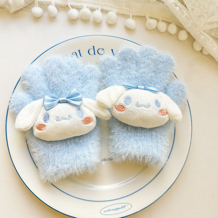 Wholesale Warm Gloves Baby Five-Finger Knitted Gloves