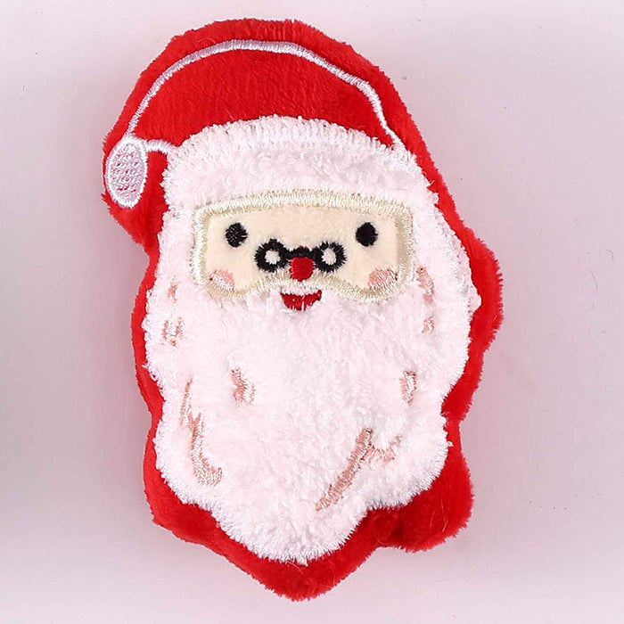 Wholesale Christmas Brooch Cute Plush Christmas Accessories Cartoon Pin Decorations Clothing Accessories
