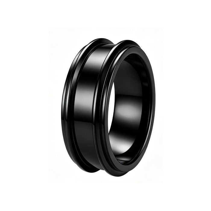 Wholesale Rotating Spinner Ring Blank Stainless Steel DIY Jewelry Accessory