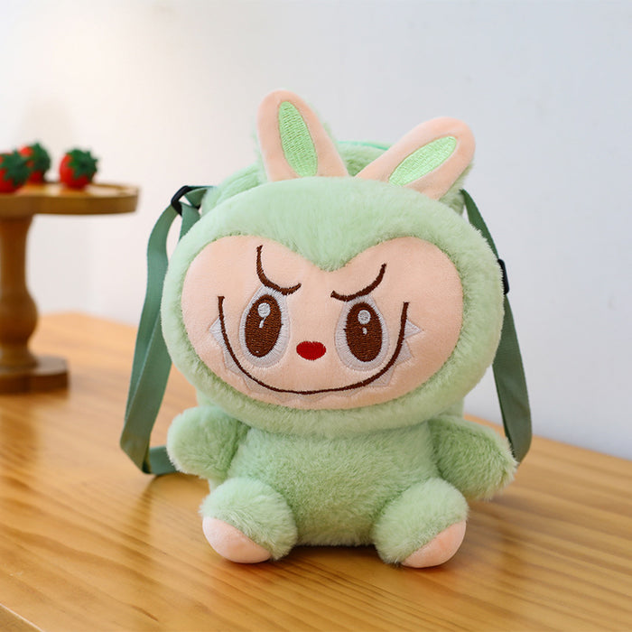 Wholesale Rabbit  Doll Mobile Phone Bag Stuffed Cartoon Bag Girls Cross-Border Gift Messenger Bag