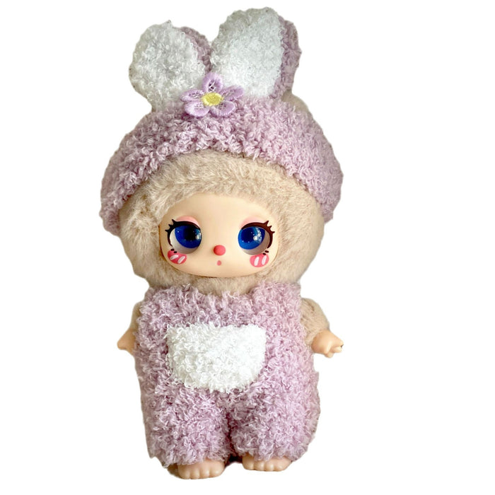 Wholesale Sitting Party Pendant Keychain Doll Change into Animal one-piece Doll Clothes