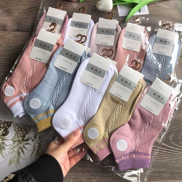Wholesale Socks for women in spring and summer, short tube sports socks, short cotton socks, cute short socks for women in spring and summer