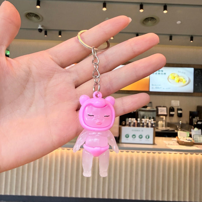 Wholesale Little Black Doll Keychain Pendant Small Gift