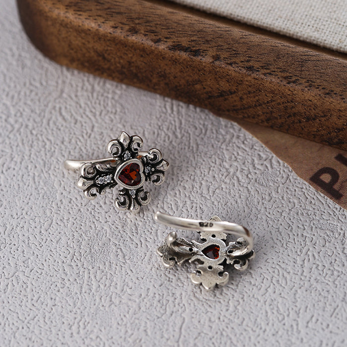 Wholesale Cross Zircon Earrings Women's Fashion Earrings  Ear