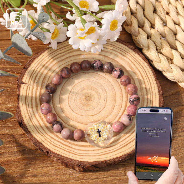 Wholesale Induction cross elastic stone bracelet niche crystal bracelet jewelry