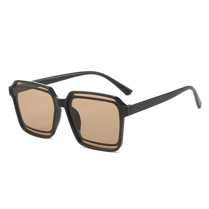 Wholesale Trendy and personalized sunglasses for women's street photography, concave styling, sunscreen sunglasses, same style fashion glasses