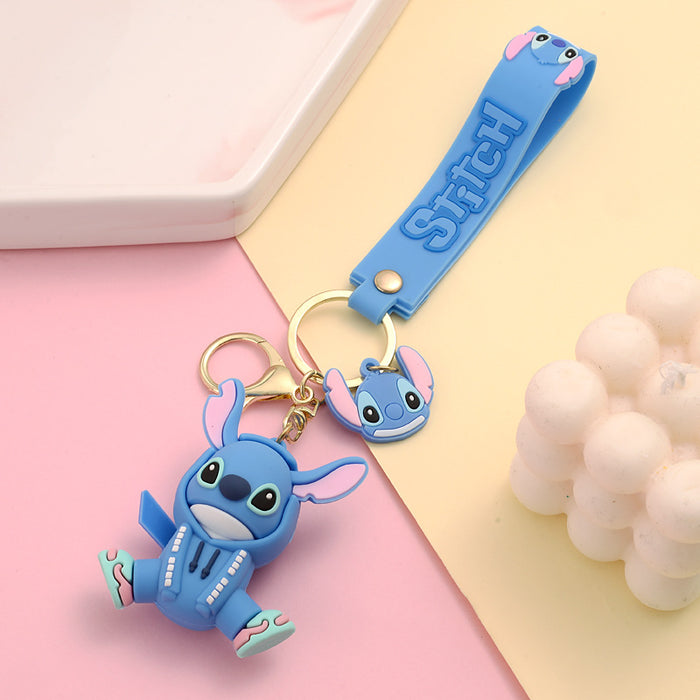 Wholesale Cartoon hoodie keychain and key pendant