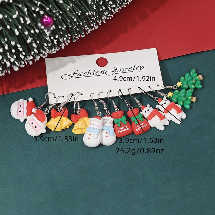 Wholesale Unique Creative Christmas Carnival Earrings