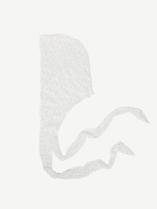 Wholesale Fashionable long strap thin headscarf hat with an atmosphere retro sun shading hat