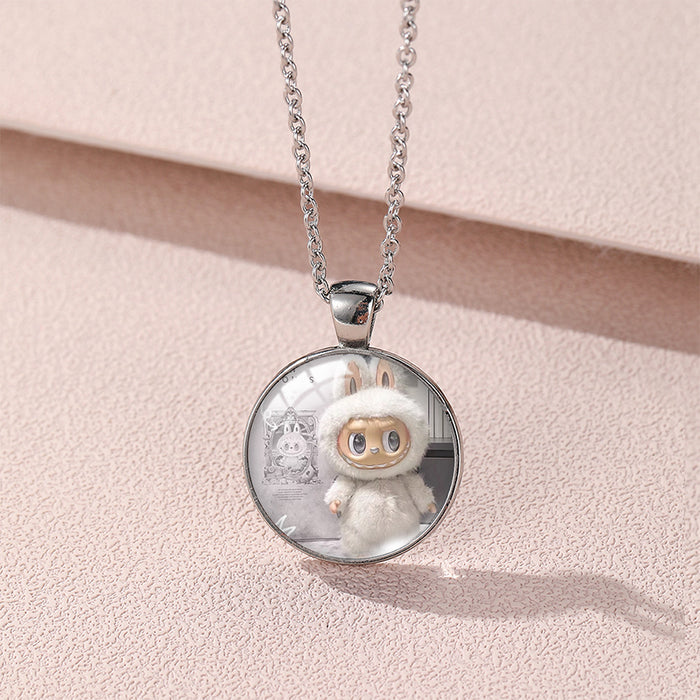 Wholesale Anime Doll Peripheral Necklace Pendant Student Sweater Chain Trinkets