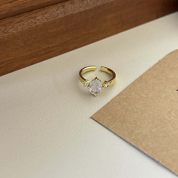 Wholesale Flash diamond zircon ring