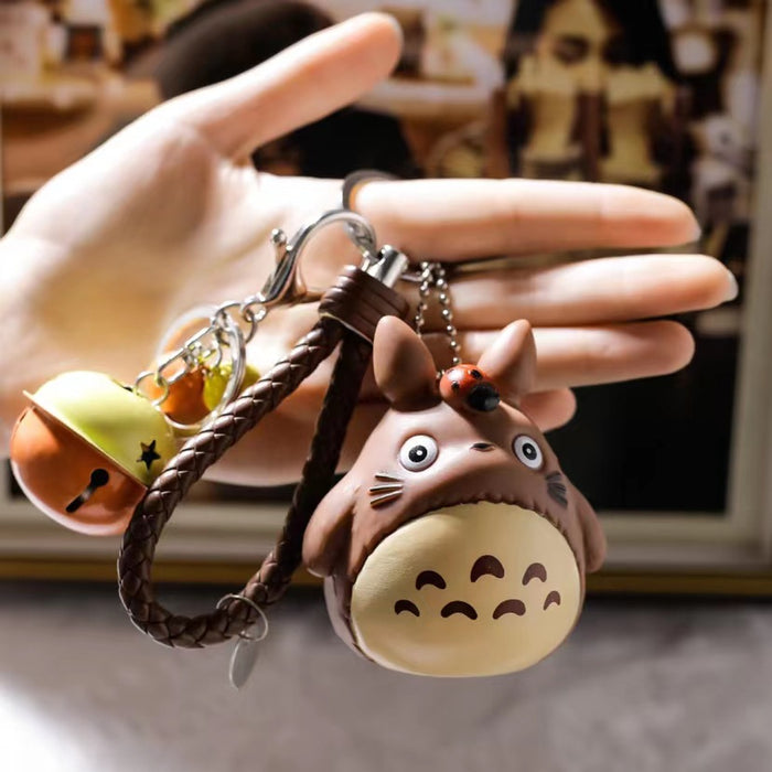 Wholesale Cartoon Key Chain Doll Bell Key Chain Bag Pendant Pinch Called Gift Blind Box