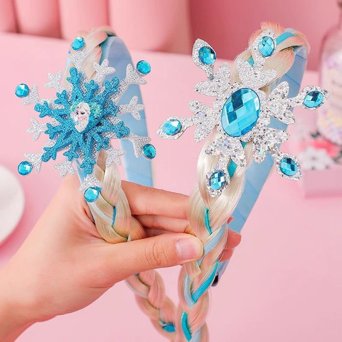 Wholesale Performance headband headband crown baby wig long braid headband