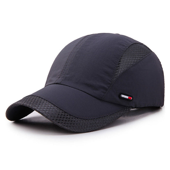 Wholesale Lightweight baseball cap, sunshade net cap, outdoor sun protection hat, simple