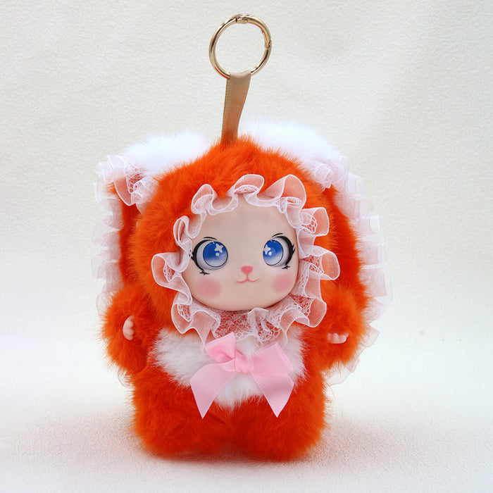 Wholesale Lolita Rabbit Plush Doll Toy Pendant Able Ornament Gift