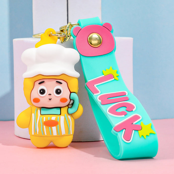 Wholesale Cute Cartoon Character Doll Keychain Pendant