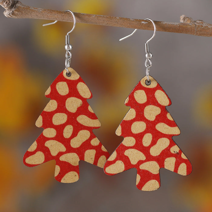 Wholesale  Christmas Tree Pendant Earrings