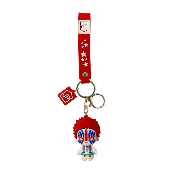 Wholesale Silicone Cartoon Doll Keychain JDC-KC-MingT191