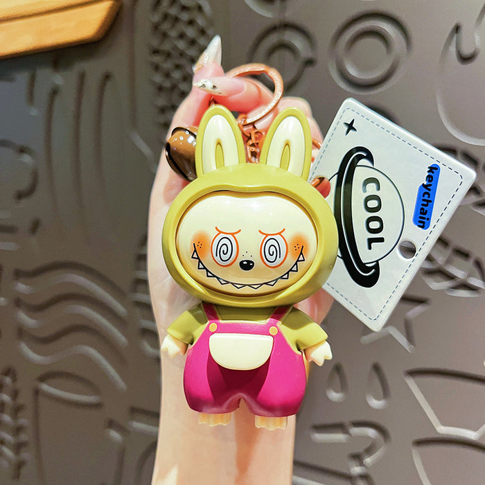 Wholesale Face-Changing doll  Keychain Cute Cartoon Toys Couple Bag Pendant Doll Machine Small Gift