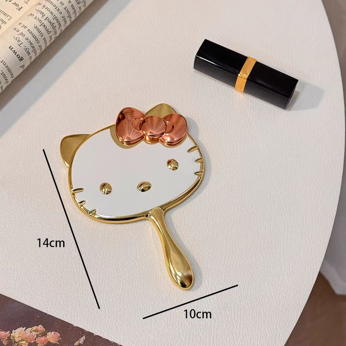 Wholesale Cute Small Mirror Female Portable Mini Handheld Makeup Mirror
