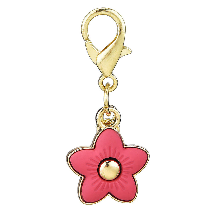 Wholesale Flower bag pendant, fashionable and personalized keychain pendant, wholesale of hanging accessories