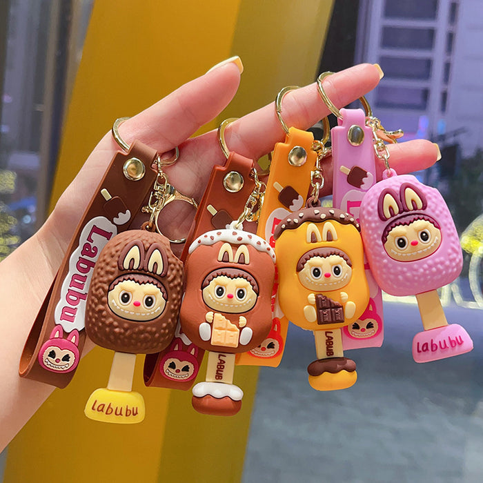 Wholesale  Bucktooth Doll School Bag Pendant Car Keychain