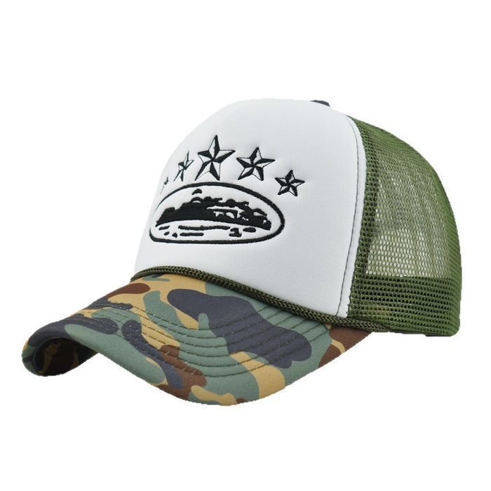 Wholesale Trucker hat summer embroidery visor baseball cap peaked hat