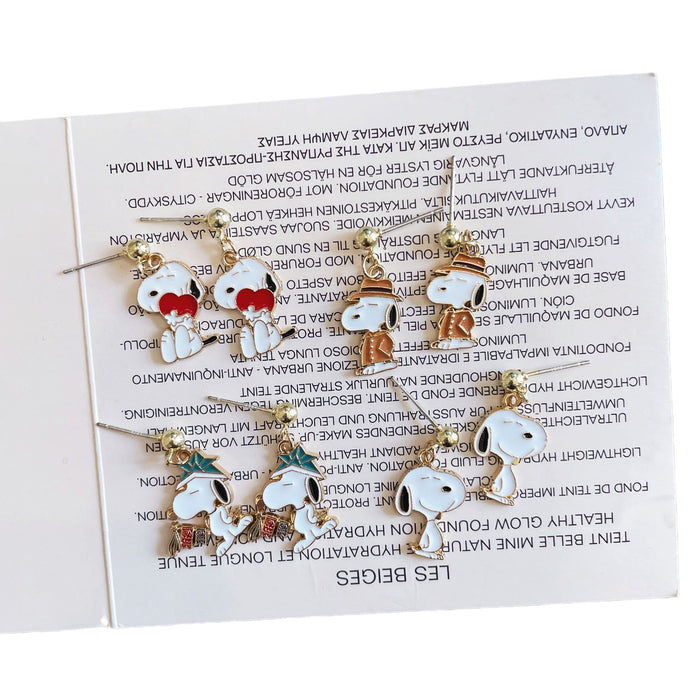 Wholesale Cute cartoon puppy earrings