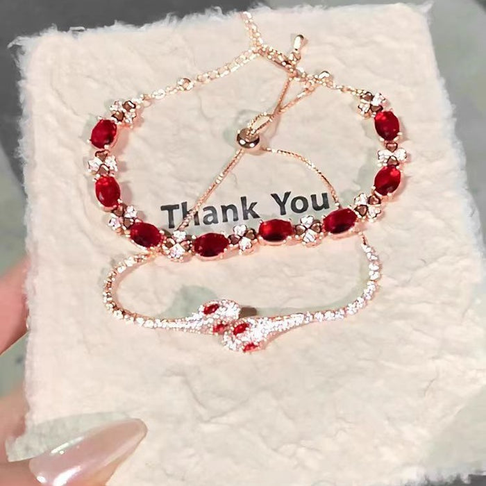 Wholesale Zircon Bracelet New High end, Fashionable, Versatile, Spirit Snake, Niche, Personalized Handpiece