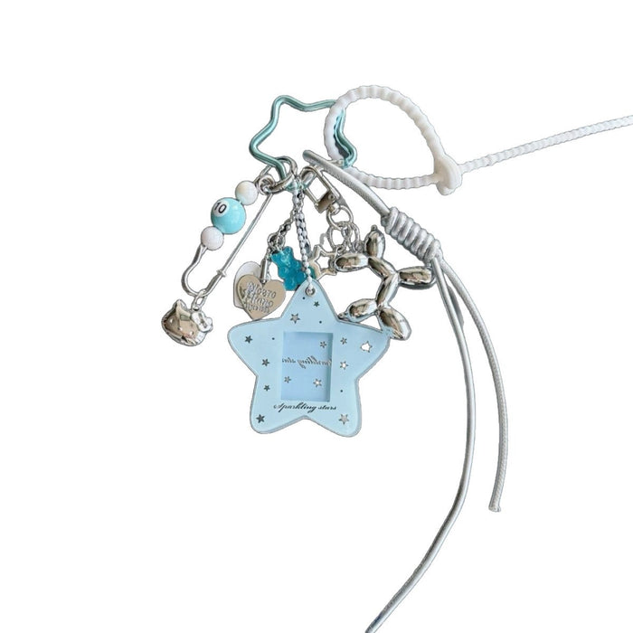 Wholesale Star pendant, bag pendant, pet photo, keychain