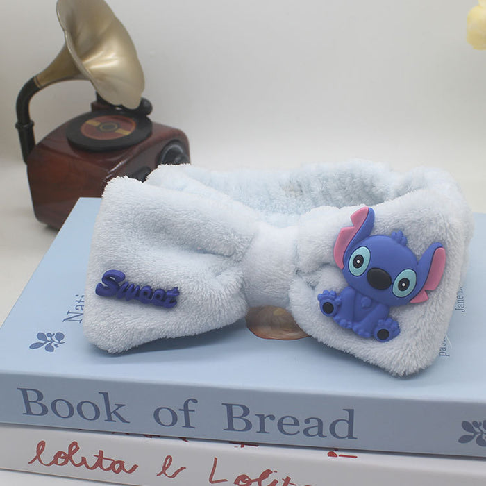 Wholesale Plush Hair Band  Bow Soft Hair Band Wash Face Doll Hair Band