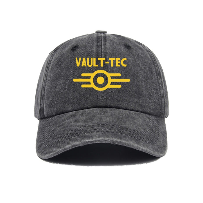 Wholesale Printed baseball cap for outdoor leisure, sun shading, washed retro trend