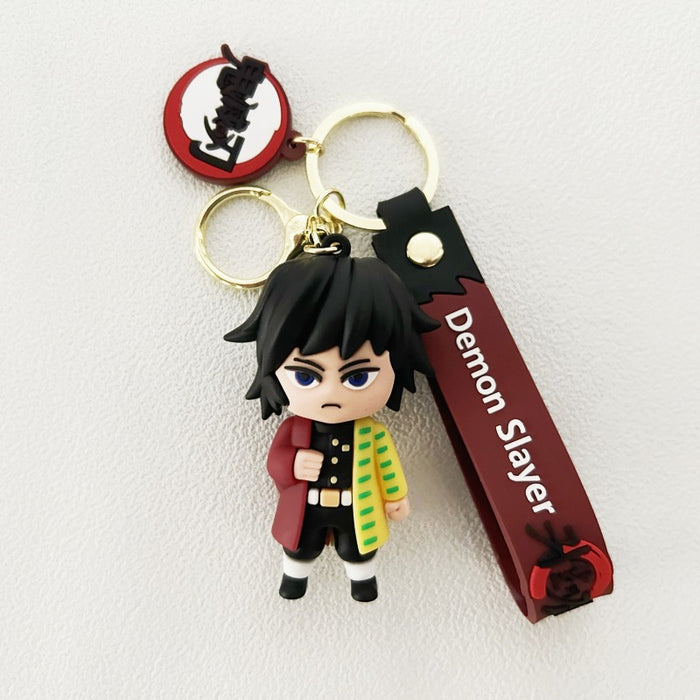 Wholesale PVC Cartoon Doll Keychain JDC-KC-WuYi262