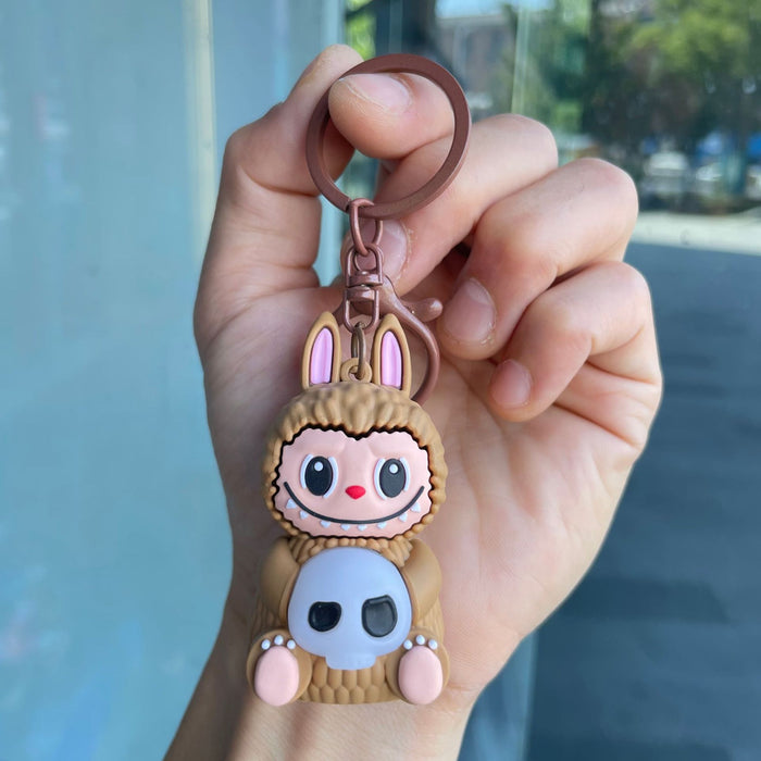 Wholesale Luminous night light keychain pendant, car bag hanging decoration, claw machine, small gift wholesale