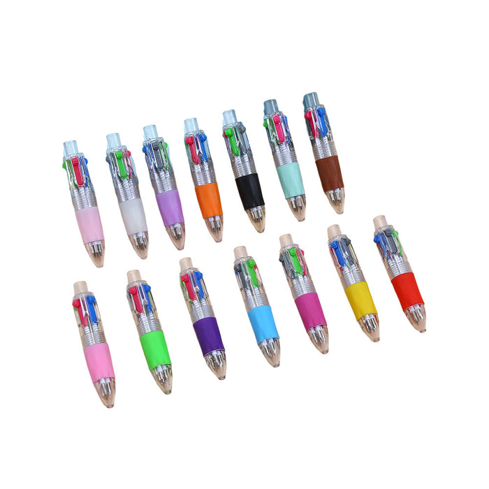 Wholesale Four-Color Ballpoint Pens Soft Rubber Cap  Pumpkin/ Skull/ Bat Designs