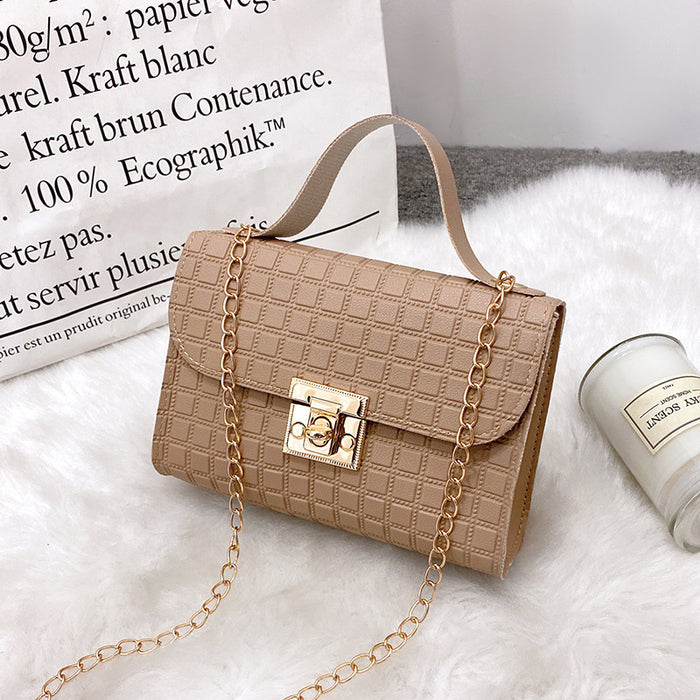 Wholesale Spring New Fashion Chain Handbag Women's Single Shoulder Phone Bag Small Crossbody Coin Purse JDC-SD-HongY012