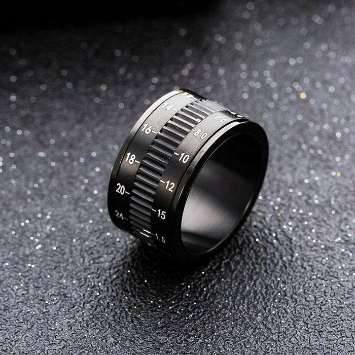 Wholesale Rotatable Camera Lens Titanium Steel Ring JDC-RS-YuYuan006
