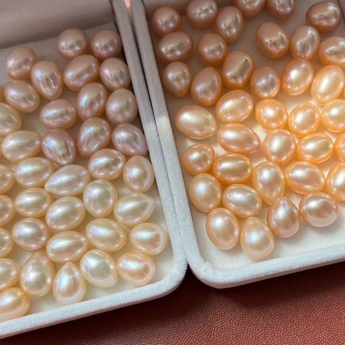 Wholesale Natural Freshwater Pearl Pendant s925 Silver Plated 18k Gold Necklace White Light