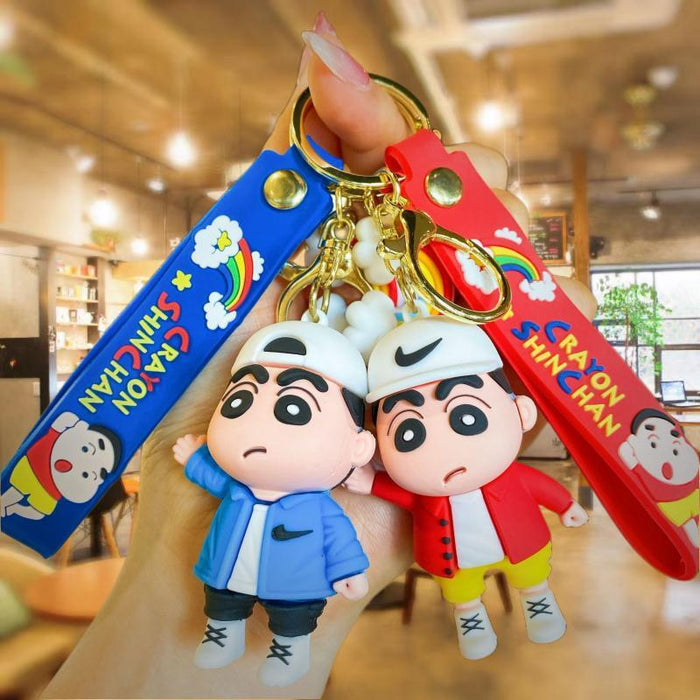 Wholesale Cartoon Silicone Doll Keychain JDC-KC-MingT037