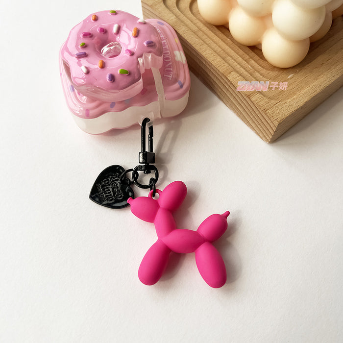 Wholesale Love Balloon Dog Keychain Couple Key Chain Women Hanging Ornaments