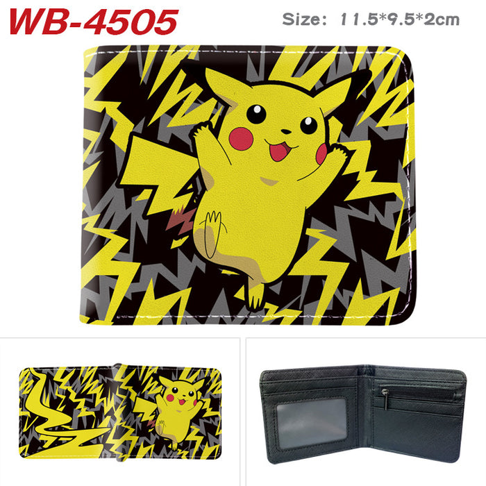 Wholesale Cute Anime Elf Pattern PU Bifold Wallet Short Card Holder Coin Purse Everyday Chic Fashion Accessory