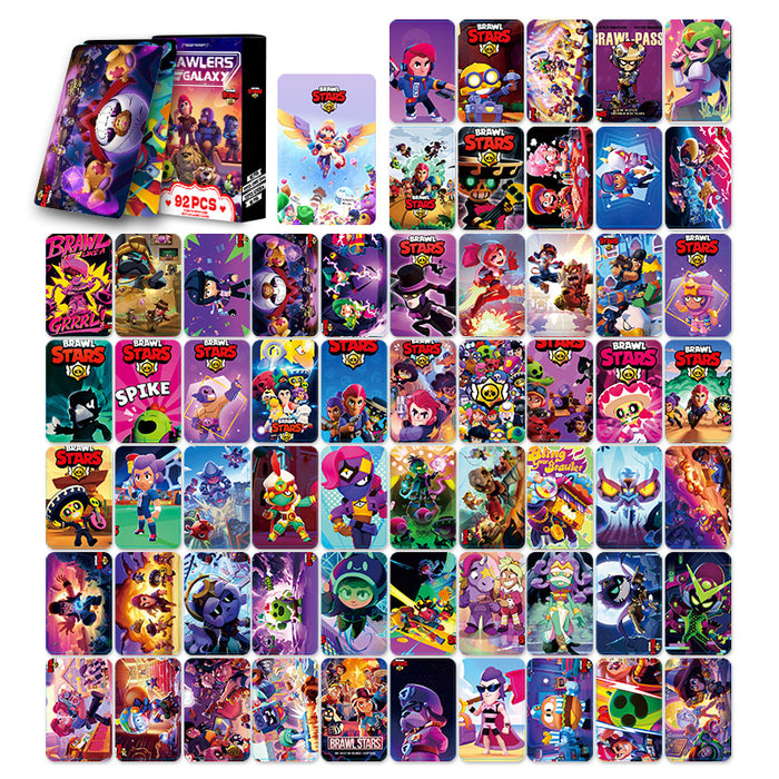 Wholesale 184pcs Double sided high-definition color printed photo card,  anime peripheral collection card,  sticker