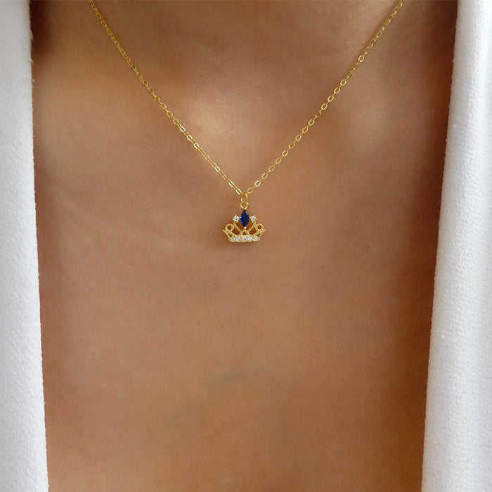 Wholesale Jewelry with diamonds, gemstones, necklaces, fashionable alloy pendants, metal collarbone chains