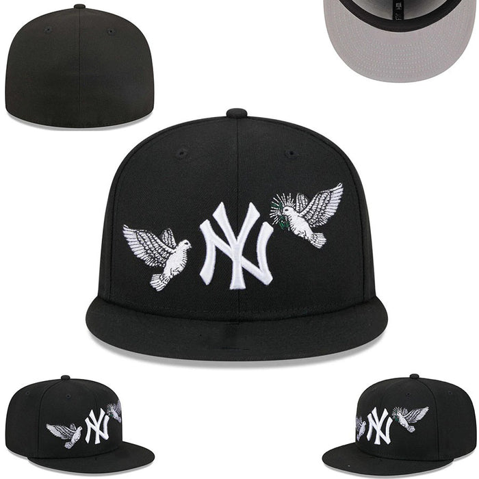 Wholesale Size Hats Baseball Caps Sun Hats Flat Brim Hats Couple Hats MLB Hats JDC-FH-HF001