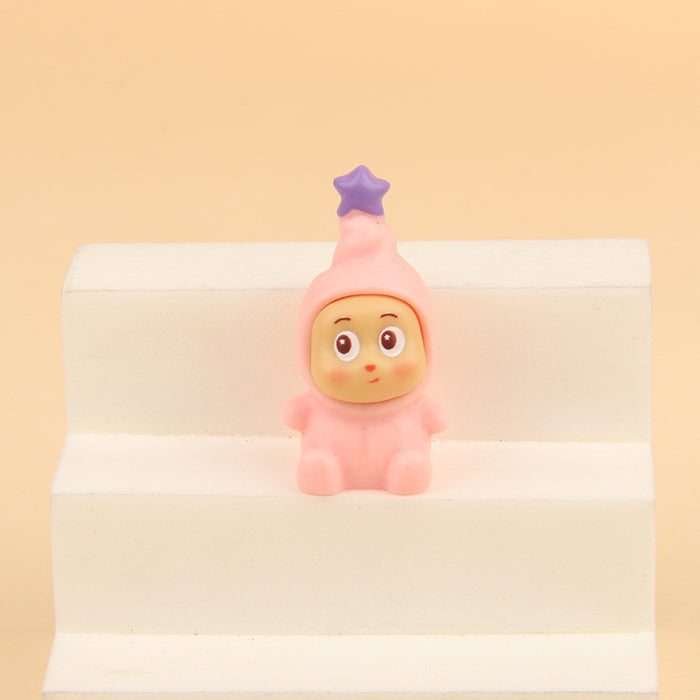 Wholesale Cute Resin Particle Keychain