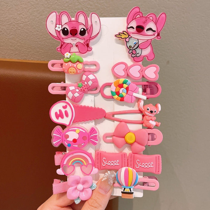 Wholesale Children' s Cartoon Hairpin Little Girl' s Cute Bangs Hairpin Girls'  Side Headwear