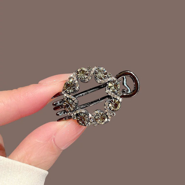 Wholesale Round Hollow Hairpin Bangs Clip Headwear Hairpin Broken Hair Clip