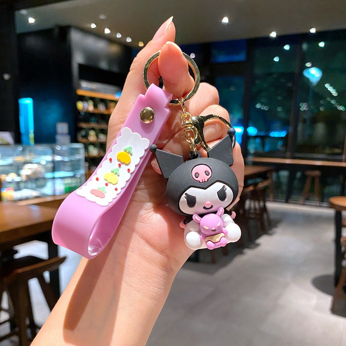 Wholesale Cartoon Cute Keychain Doll Backpack Car Keychain Pendant