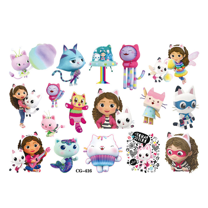 Wholesale Cartoon Children' s Tattoo Decorative  Stickers