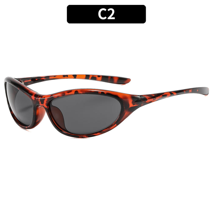 Wholesale Trendy Oval Sunglasses UV400 Polarized Cat 3 Sun Glasses for Women Everyday Wear